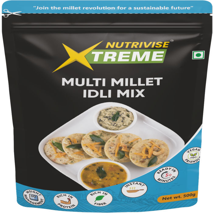 Nutrivise Xtreme Instant Mix : Multi Millet Idli Mix|Instant Cook